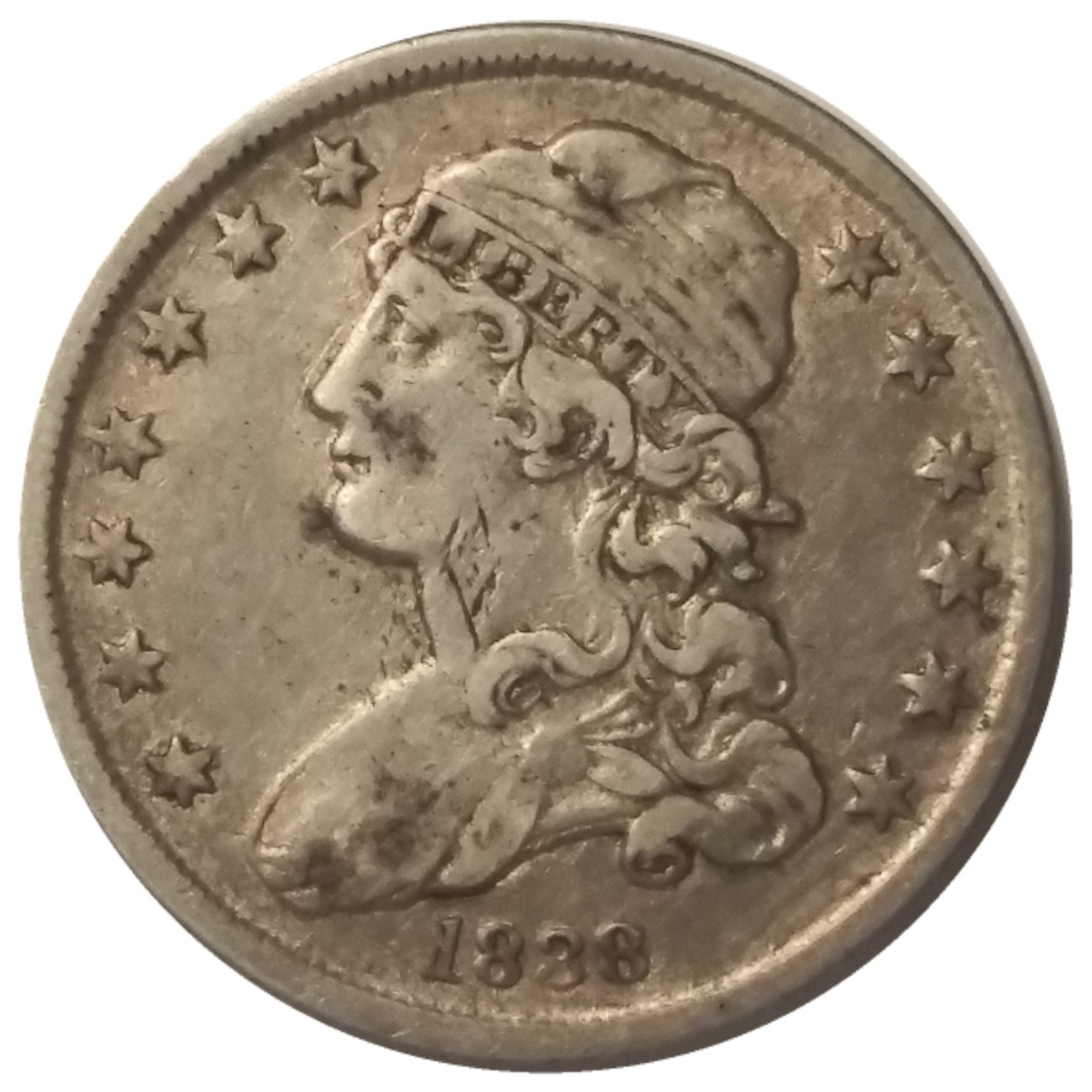 1838-Capped-Bust-Quarter-#3